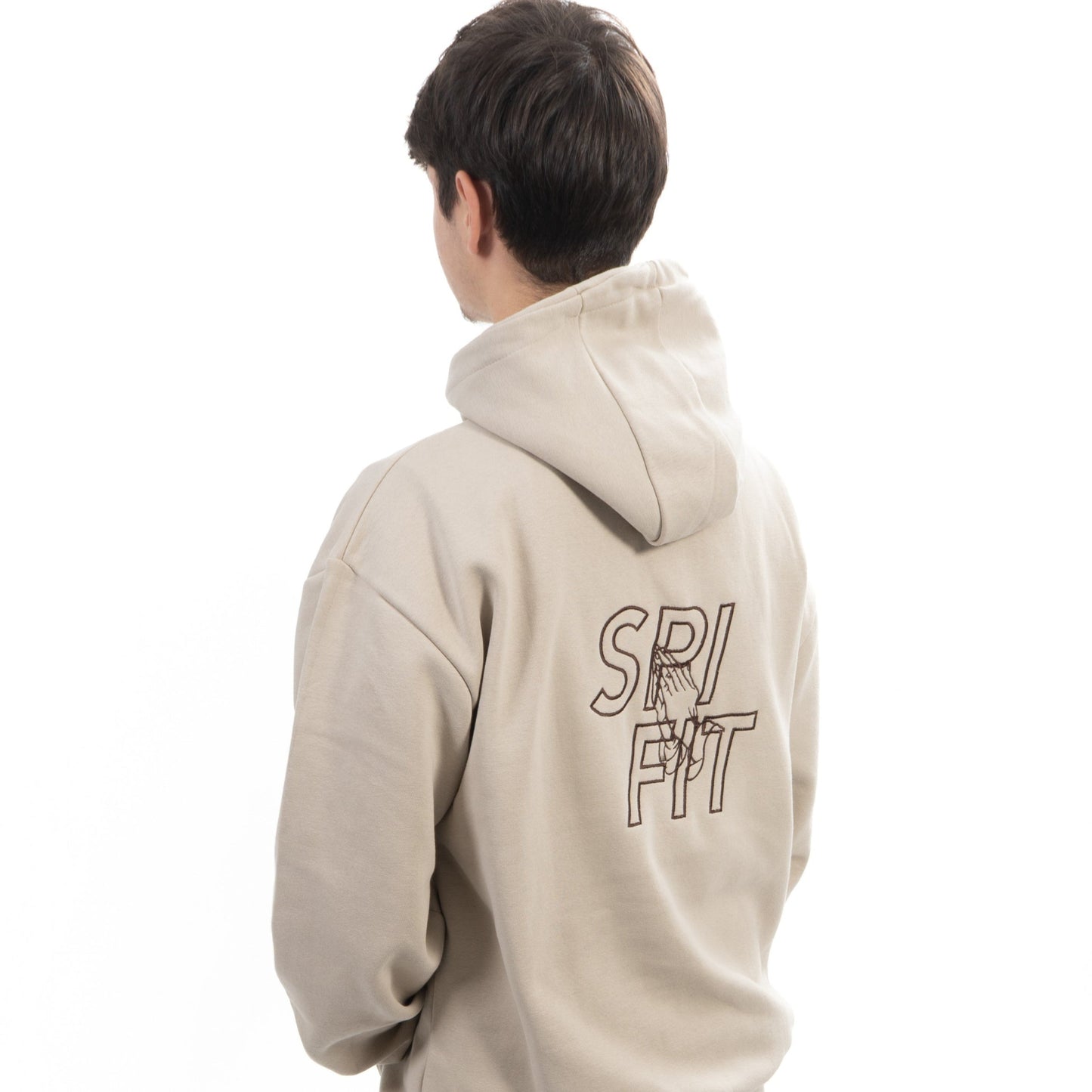 Sandy Beige Hoodie