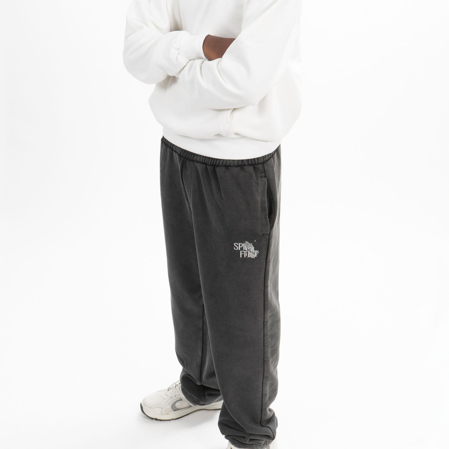 Charcoal Vintage Grey Joggers