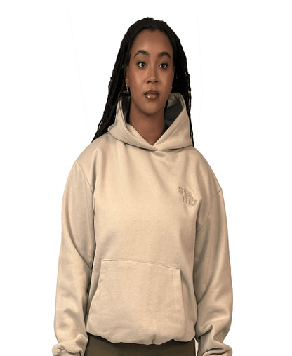 Sandy Beige Hoodie