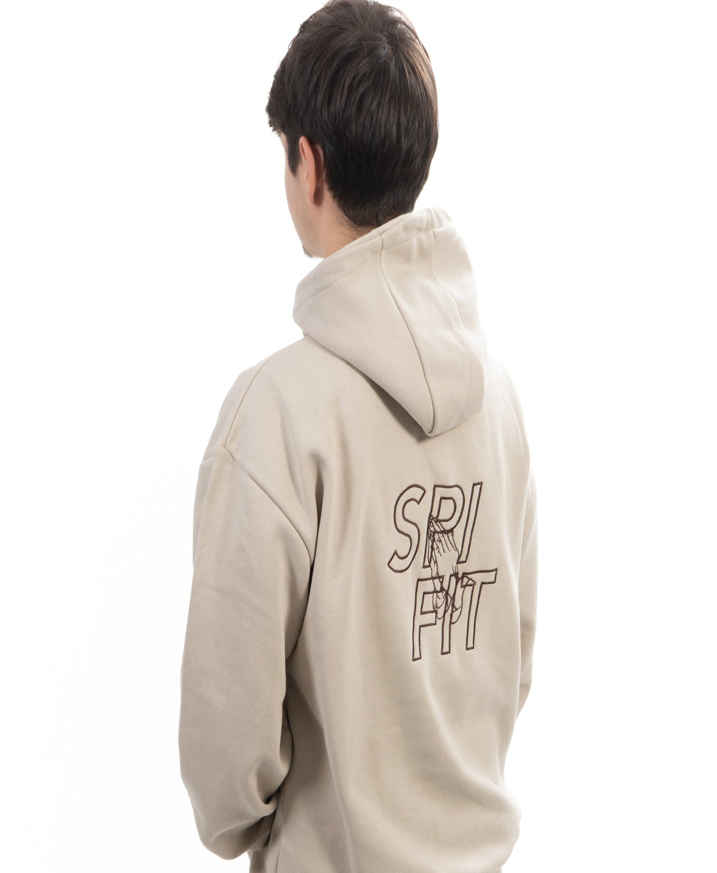 Sandy Beige Hoodie