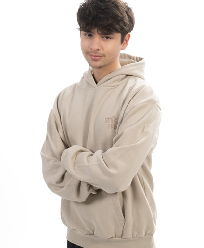 Sandy Beige Hoodie